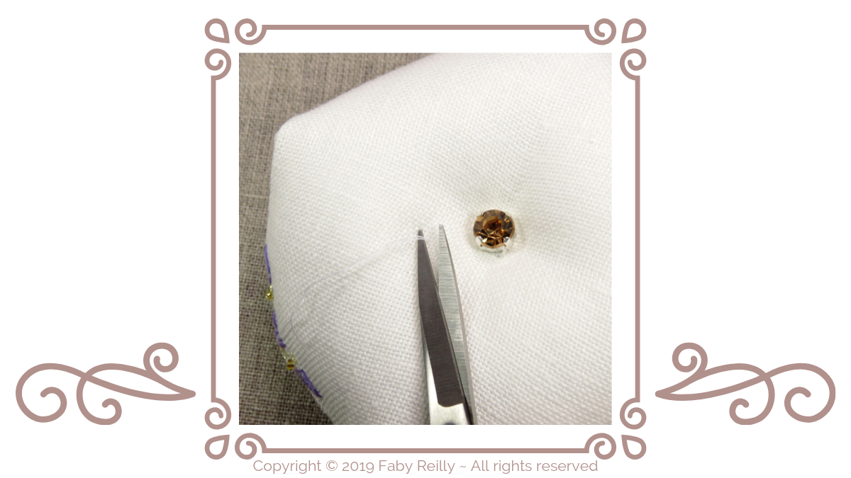 Biscornu Centrepiece Tutorial Header - Faby Reilly Designs