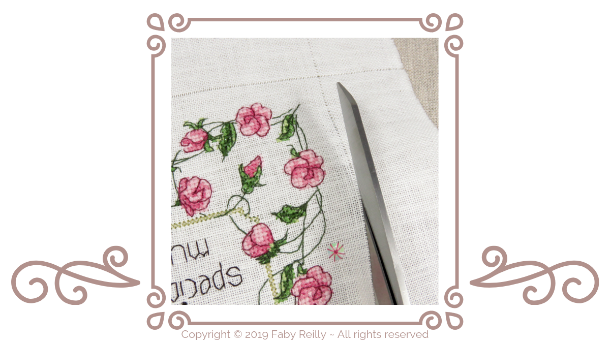 Cutting Straight Line Tutorial Header - Faby Reilly Designs