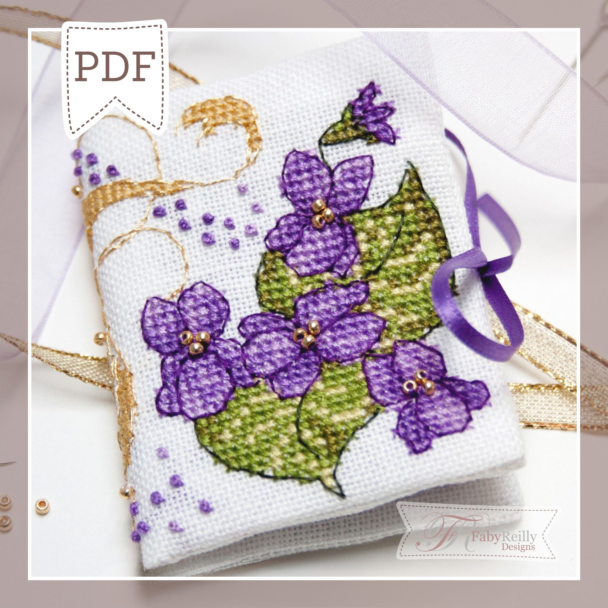 Lizzie Wedding Sampler - Faby Reilly Designs